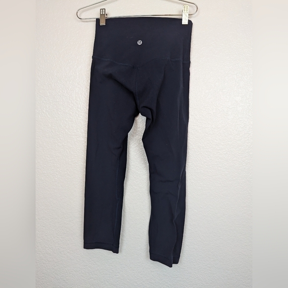 Lululemon Align Crop 21" navy size 4 - Picture 2 of 4